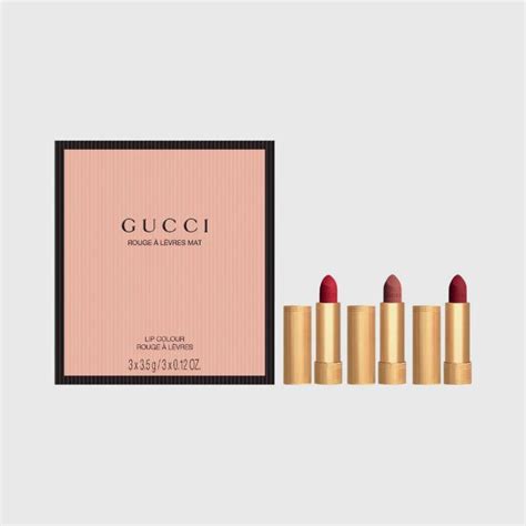 gucci kitchen set|Gucci lipstick gift set.